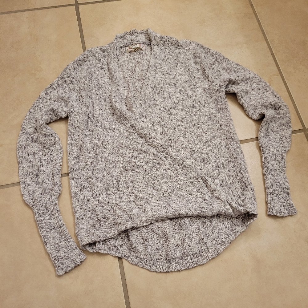 Gray Women's Sweater Pull Over Pink Republic Size Small
